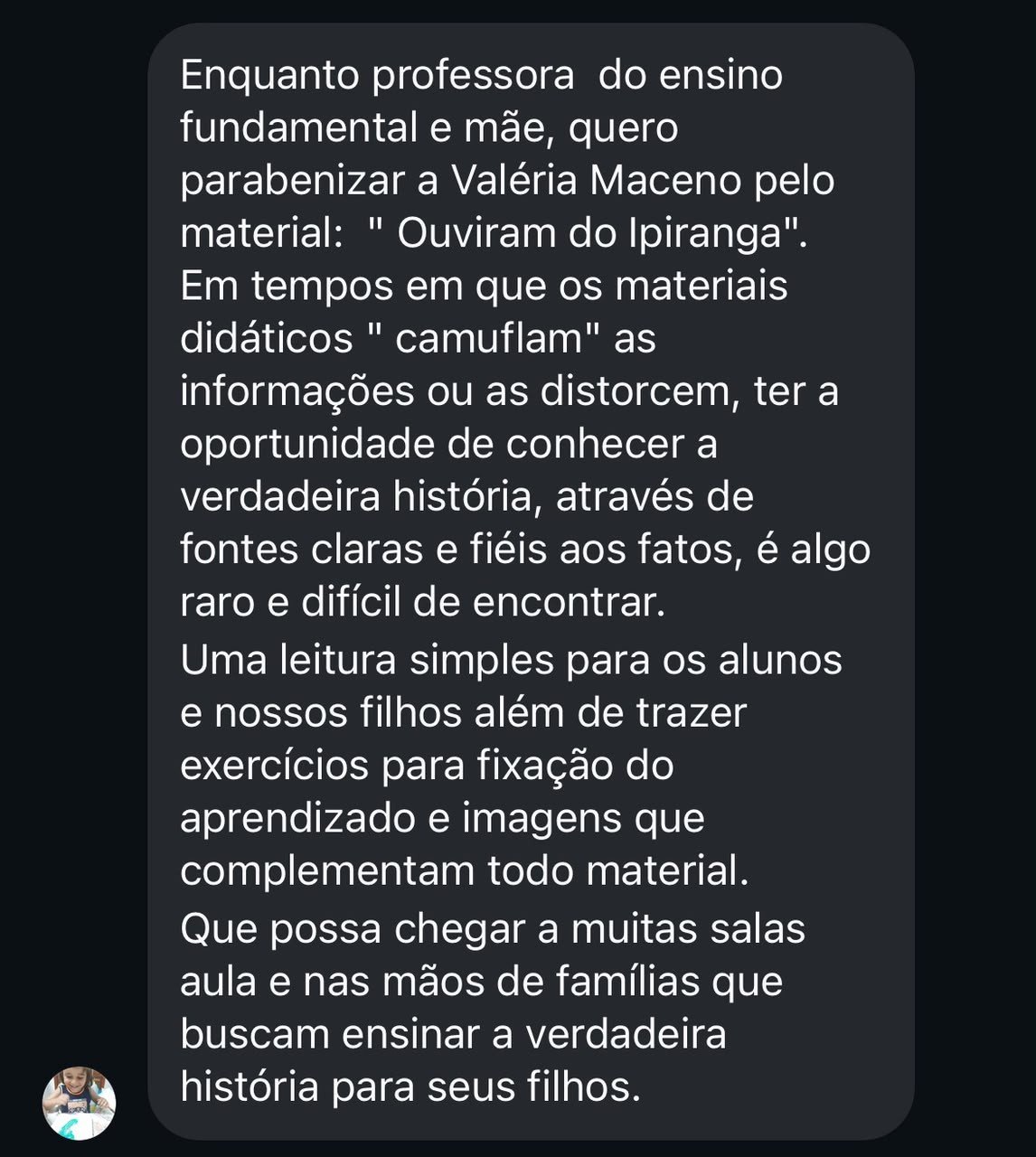 Depoimento de Marta sobre os materiais Casa Maceno